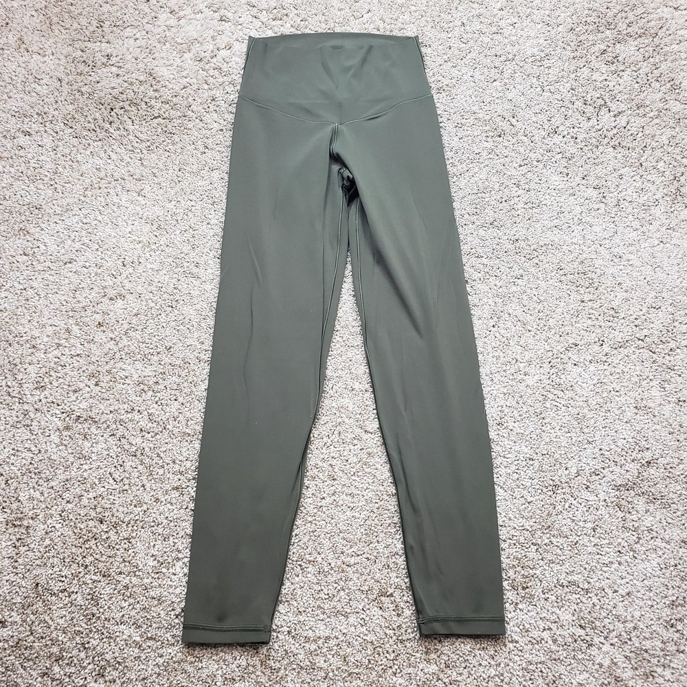 OFFLINE‎ By Aerie Leggings Womens S Green High Rise 7/8 Ankle Yoga Activewear